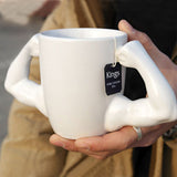 3D Muscle Man Coffee Mug