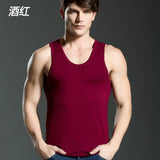 2018 Cotton Big Size Summer men clothing Tank Tops Black White Gray Singlets Sleeveless fitness men vest Bodybuilding t shirt