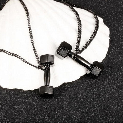 Cool Stainless Steel Dumbbell Barbell