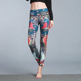 Leggins Sport Women Fitness Printed Yoga