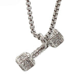 Dumbbell Necklace