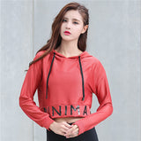 2018 Women Long Sleeve Mesh Gym