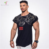 Men clothes brands sleeveless fitness